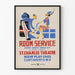 Plakat vintage Room Service teatr St. Charles