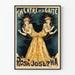 Plakat vintage Teatr Gaîté Rosa-Josepha Secesja