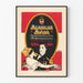Plakat vintage Rot-Weiss-Rote Redoute 1914 dekoracja ścienna artystyczna