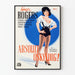Vintageowy plakat filmu Absolutnie niewinna z Ginger Rogers