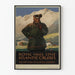 Plakat vintage Royal Mail Line Atlantis Cruises do dekoracji ściennych