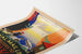 Plakat vintage rejsów Royal Mail Line w Norwegii