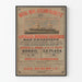 Plakat Vintage Royal Mail Steam Packet - Dekoracja Ścienna Marynistyczna