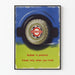 Plakat Vintage Londyński Transport - Oszczędzaj Guma