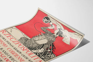Plakat vintage Rzeczpospolita - Historyczna dekoracja ścienna