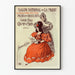 Plakat vintage Salon Narodowy Mody - Retro dekoracja ścienna