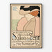 Vintage plakat Salon des Cent 1899 - Elegancka dekoracja ścienna