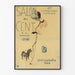 Plakat Salon des Cent 1896 do dekoracji ściennych w stylu vintage