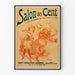 Plakat Vintage Salon des Cent 1897 - Historyczna dekoracja ścienna