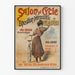 Plakat vintage Salon du Cycle Międzynarodowa Wystawa Rowerowa 1894