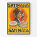 Plakat Vintage Krem Satin Skin i Pudro Satin Skin