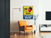 Plakat vintage „Save to Beat the Devil” – Retro dekoracja ścienna