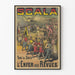 Plakat vintage Scala - L’Enfer des Revues dekoracyjnych