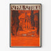 Plakat vintage Scena i Sztuka 1909 dekoracje ruiny antyczne