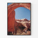 Plakat dekoracyjny Łuk z kamienia Rainbow Bridge Utah