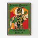 Plakat vintage Schloss-Brauerei Schöneberg Berlin dekoracja ścienna