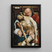 La Descente de Croix - Szkoła Rogiera van der Weyden — oprawiony obraz na ścianie