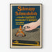 Plakat vintage Schwapp Schnuckdich do zapłonu natychmiastowego kuchenki gazowej i lampy