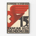 Plakat vintage Schweizer Mustermesse 1925 - Graficzna dekoracja ścienna