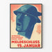 Plakat vintage Schweizer Mustermesse Bâle 1930