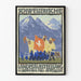 Plakat Wintage Szwajcarska Wystawa Narodowa Berno 1914