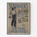 Vintage plakat Scribner's Fiction Number - Plakat dekoracji ściennej o tematyce literackiej