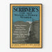 Plakat vintage Scribner's Water and Power majowe wydanie