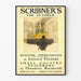 Plakat vintage Scribner's październik 1907 - Tancerka hiszpańska i skrzypek