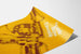 Plakat Zespół Brass Design Seattle Żółty i Brązowy