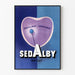 Plakat vintage dekoracja ścienna Sedalby Równowaga Sercowa