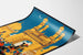 Plakat vintage See India - Drzwi Charminar w Hyderabad
