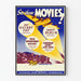 Plakat vintage See These Movies - Dekoracja ścienna filmowa historyczna