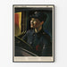 Plakat vintage militarny "Seeing It Through" kobieta za kierownicą