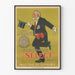 Plakat reklamowy vintage Talon Tournant Select