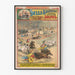 Plakat Vintage Sells Brothers Wielkie Pokazy - Art Cyrk i Spektakl