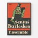 Plakat Burlesken Zestaw w stylu vintage