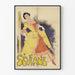 Plakat w stylu vintage art déco Séviane