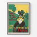 Vintage plakat reklamowy Ault & Wiborg Inks