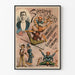 Plakat vintage komedii Sherman & Morisey Co.