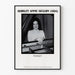 Plakat vintage Shirley Anne Seguin pianistka amerykańska