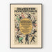 Plakat Vintage Sylwester w Konzerthausie - Dekoracja Ścienna w Stylu Art Déco