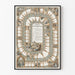 Plakat do gry planszowej w stylu vintage Sint Nicolaas