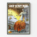 Plakat reklamowy vintage Sirop Henry Mure