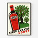 Plakat vintage Syrop Laxatywny Gobey dekoracja ścienna retro