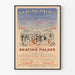 Plakat vintage łyżwiarski Palais - sala łyżwiarska Bois de Boulogne
