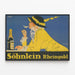 Plakat vintage Sohmlein Rheingold - Elegancka dekoracja ścienna — oprawiony obraz na ścianie