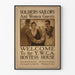 Plakat Vintage Żołnierze-Marynarze YWCA - Historyczna Dekoracja Ścienna