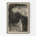 Plakat vintage teatr Solness Budowniczy