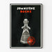 Plakat vintage Somnifène Roche minimalistyczny design