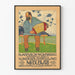Plakat wystawy vintage Max Buri Kunstsalon Wolfsberg 1913
